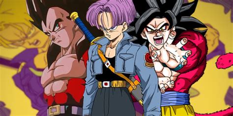 Trunks Finally Obtains Super Saiyan 4 in Rare Dragon Ball Fanart